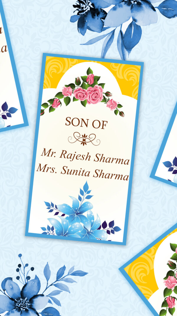 Elegant Wedding Invitation Video Template – #05